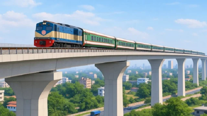 ঢাকা–কুমিল্লা উড়াল রেলপথে ব্যয় ৮৩ হাজার ৯০১ কোটি টাকা