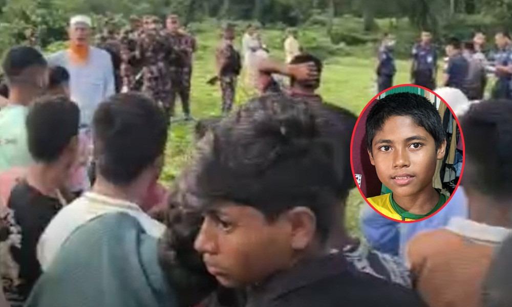 সীমান্তের ওপারে পাওয়া শিশুর লাশ ফেরত দিলো বিএসএফ