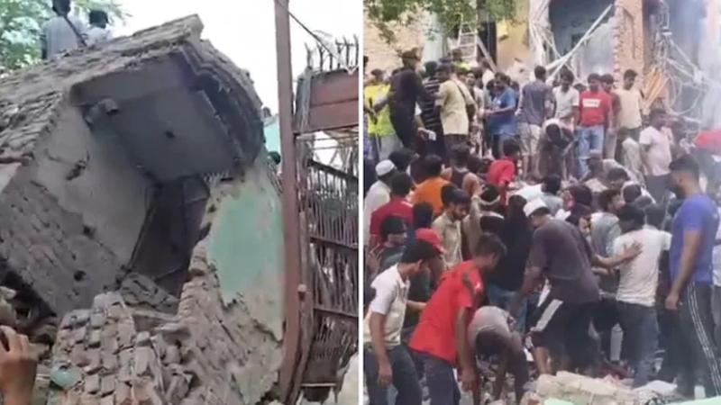 দিল্লিতে ভবন ধসে নিহত ৩, আহত ৮
