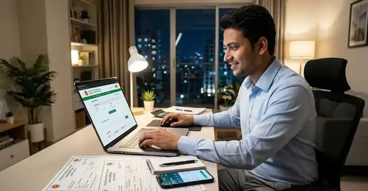 দুই চাকরির আয় দেখাবেন যেভাবে