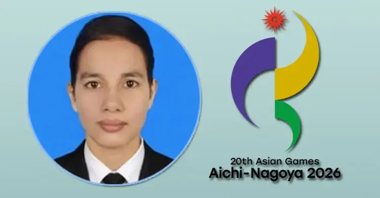 এশিয়ান গেমসের পদক তালিকায় বাংলাদেশের নাম তুললেন উশুকা জিন্নাত