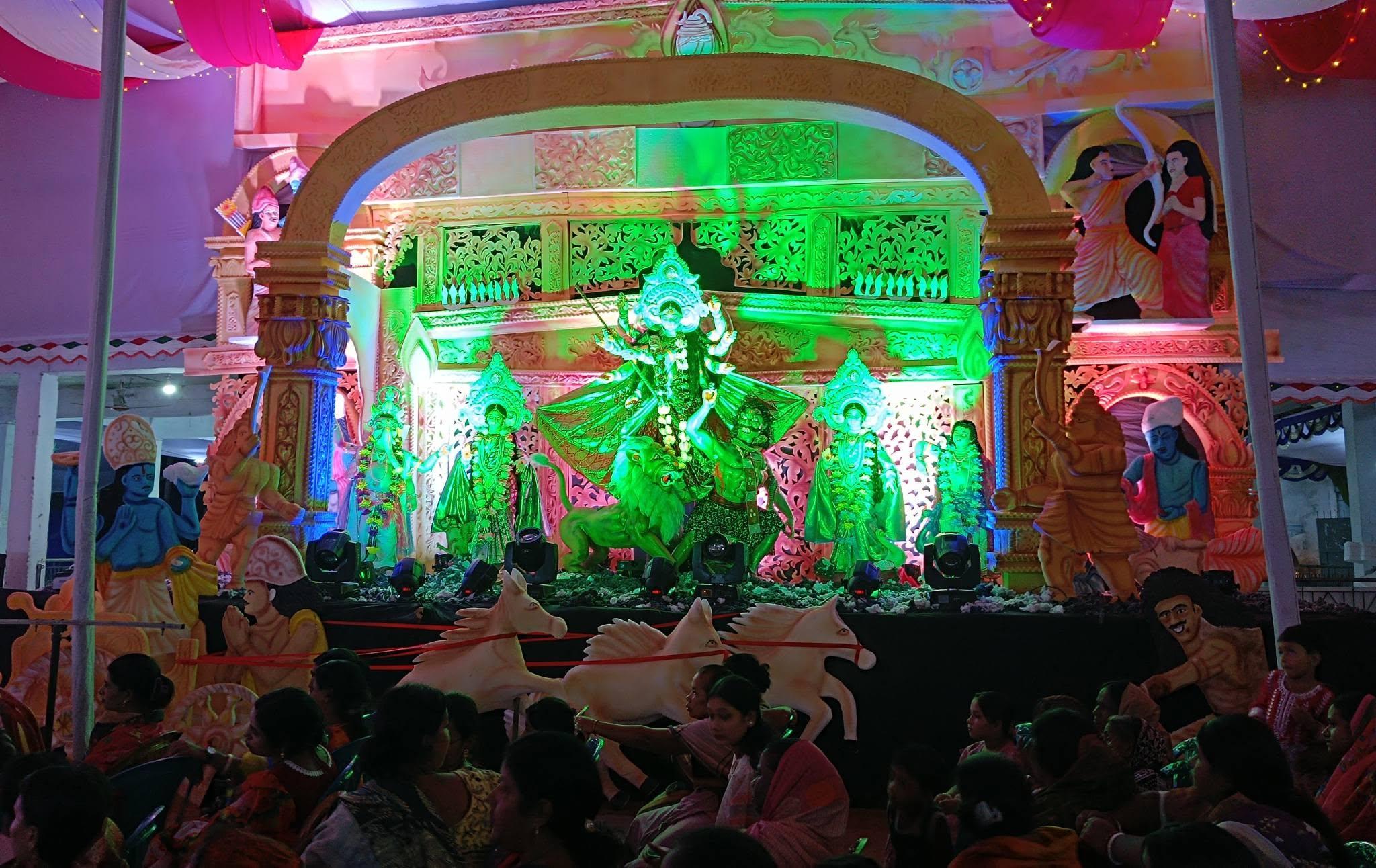 খাগড়াছড়িতে মণ্ডপে মণ্ডপে পূজা, পানছড়িতে ড্রোনসহ চার স্তরের নিরাপত্তা