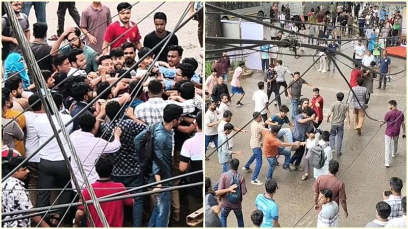 জবিতে ছাত্রদল-শিবির সংঘর্ষ: আহত অন্তত ১৫, ক্যাম্পাস ও হাসপাতালে উত্তেজনা