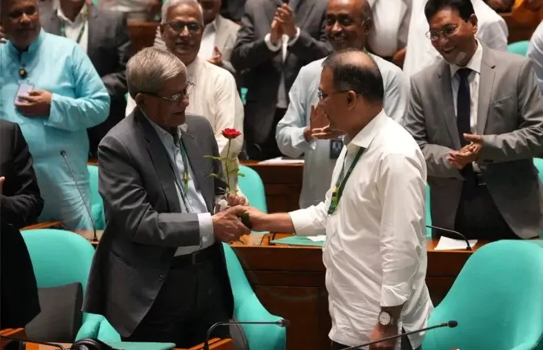 রাজপথ থেকে বঙ্গভবন: রাষ্ট্রপতি মির্জা ফখরুল