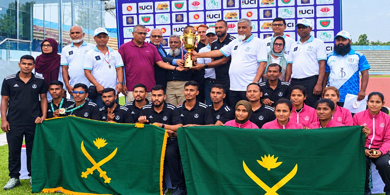 ফিওনা সাইক্লিংয়ে সেনাবাহিনীর শ্রেষ্ঠত্ব অর্জন