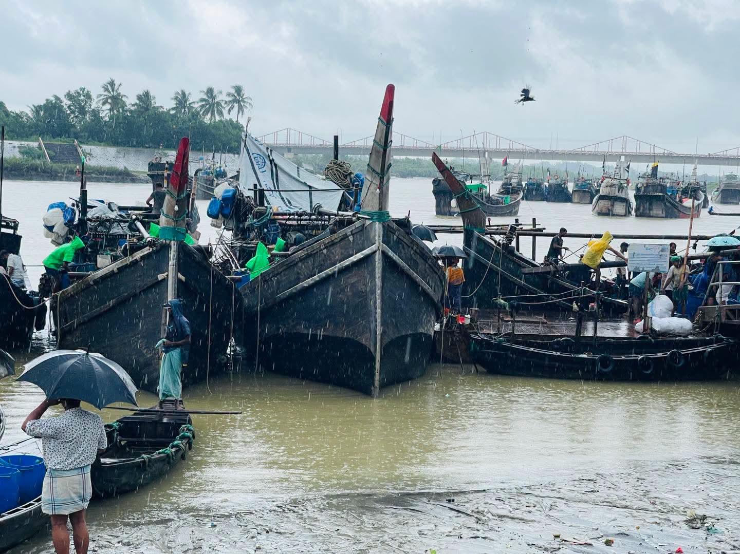 ইলিশের ভরা মৌসুমেও সাগরে নামতে পারছেন না জেলেরা: লোকসানের মুখে মৎস্য খাত