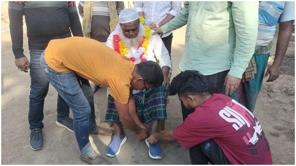 ১৭ বছর পর জুতা পরলেন বিএনপি ভক্ত সুরুজ
