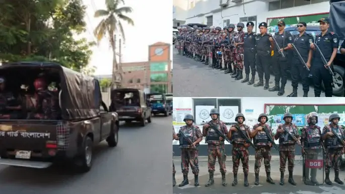 ১৫ আগস্ট ঘিরে গোপালগঞ্জে কড়া নিরাপত্তা: ৫ প্লাটুন বিজিবি মোতায়েন, ডিএমপি নিশ্ছিদ্র নিরাপত্তা