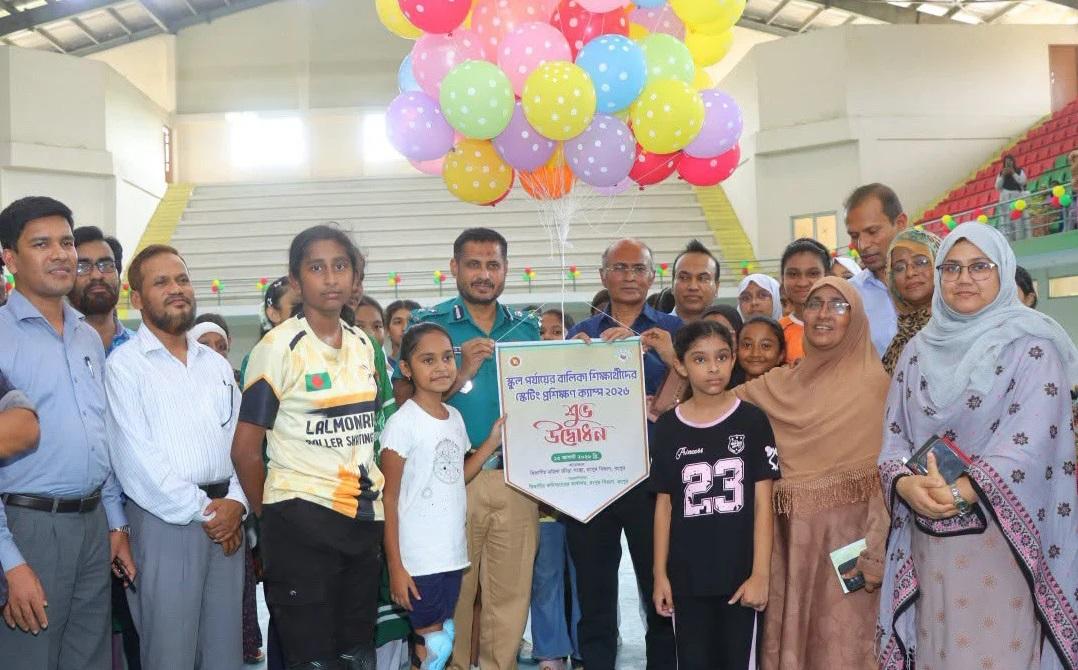 নির্মাণের আড়াই বছর পর যাত্রা শুরু রংপুর বিভাগীয় মহিলা ক্রীড়া কমপ্লেক্সের