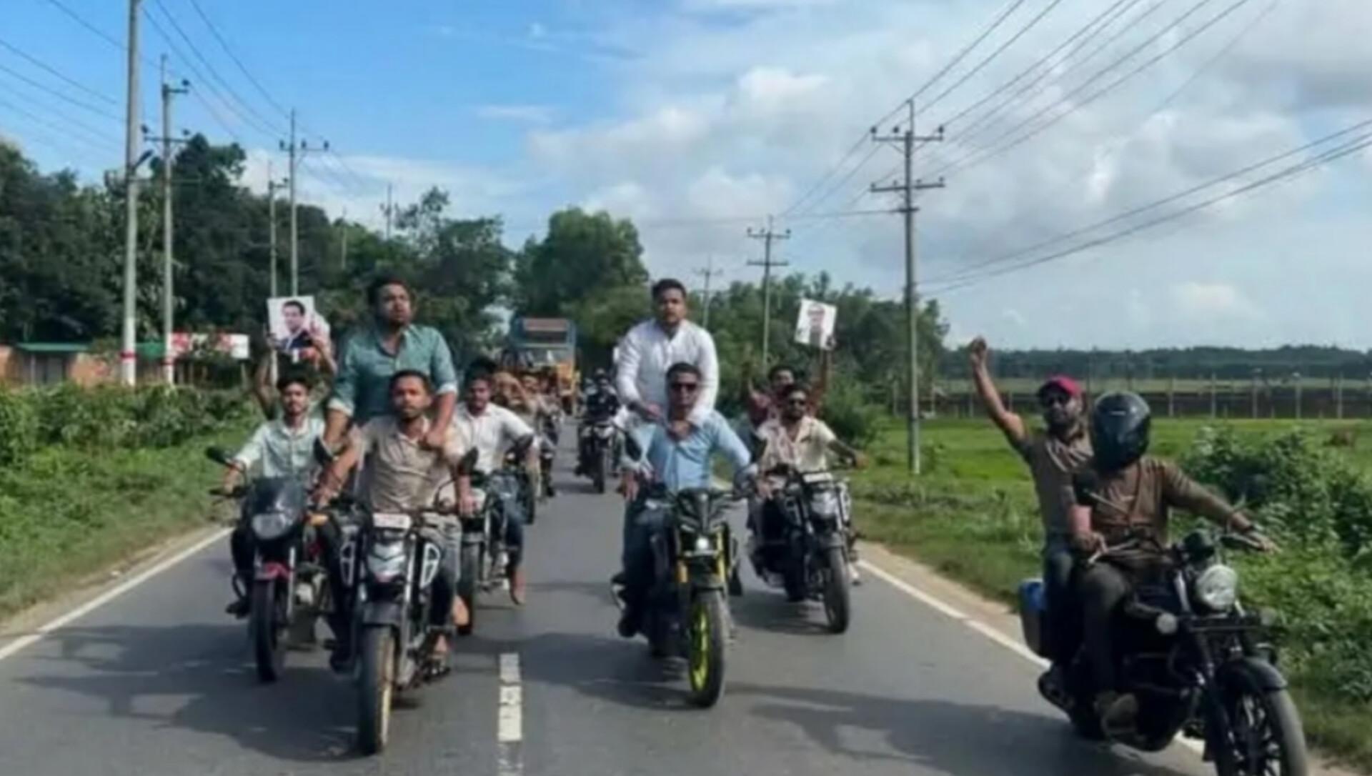 কক্সবাজারে নিষিদ্ধ ছাত্রলীগের মোটরসাইকেল শোডাউন : ৩১ জনের নামে মামলা