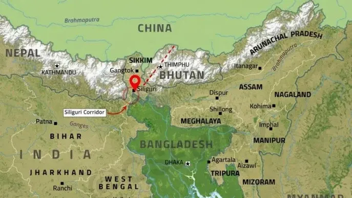 ‘চিকেনস নেক’ করিডোরে ৪০ কিলোমিটার দীর্ঘ ভূগর্ভস্থ রেললাইন স্...