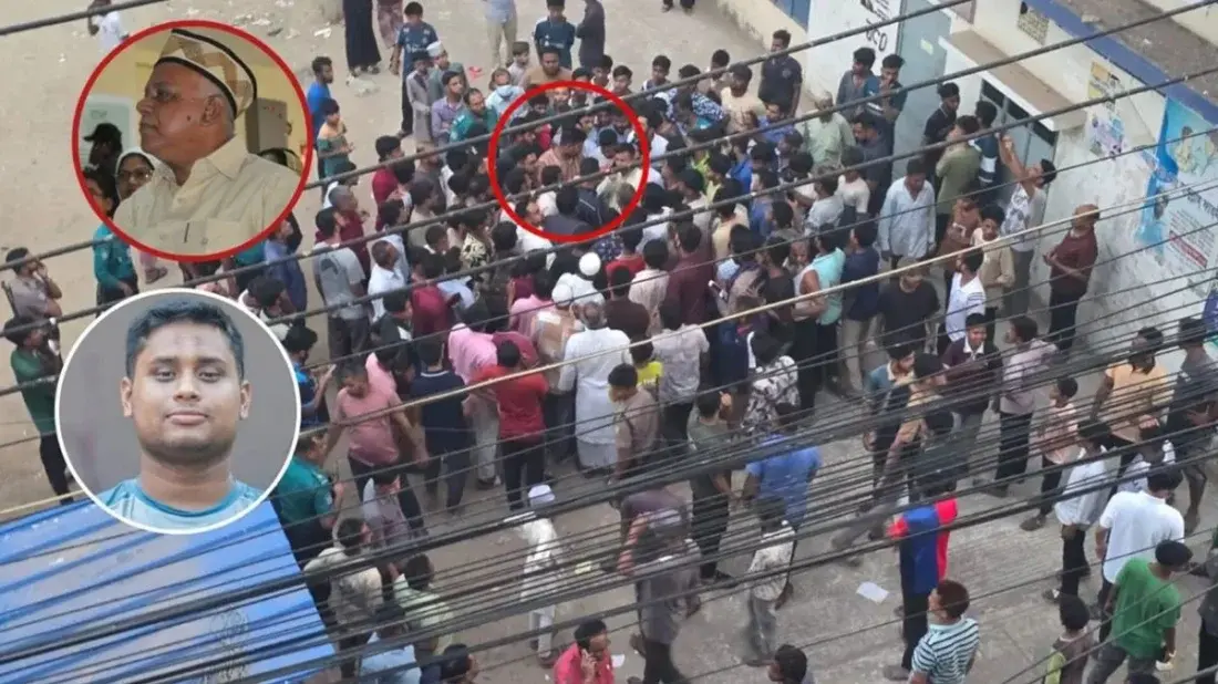 আ.লীগ নেতা মনজুর আলমের বাসায় গিয়ে তোপের মুখে হাসনাত আব্দুল্ল...