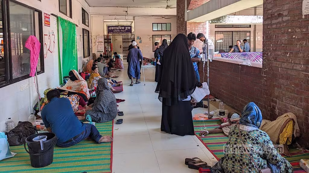হাম-ডেঙ্গুর সঙ্গে মৌসুমি ফ্লু, হাসপাতালে হিমশিম