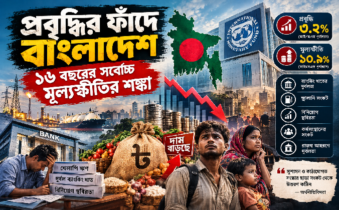 প্রবৃদ্ধির ফাঁদে বাংলাদেশ, ১৬ বছরের সর্বোচ্চ মূল্যস্ফীতির শঙ্কা