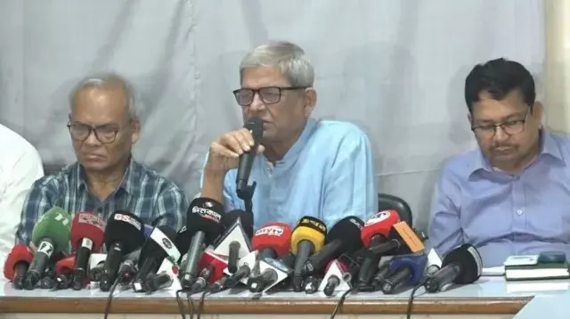 জামায়াতে ইসলামী কখনো সুস্থ চিন্তা করে না: মির্জা ফখরুল