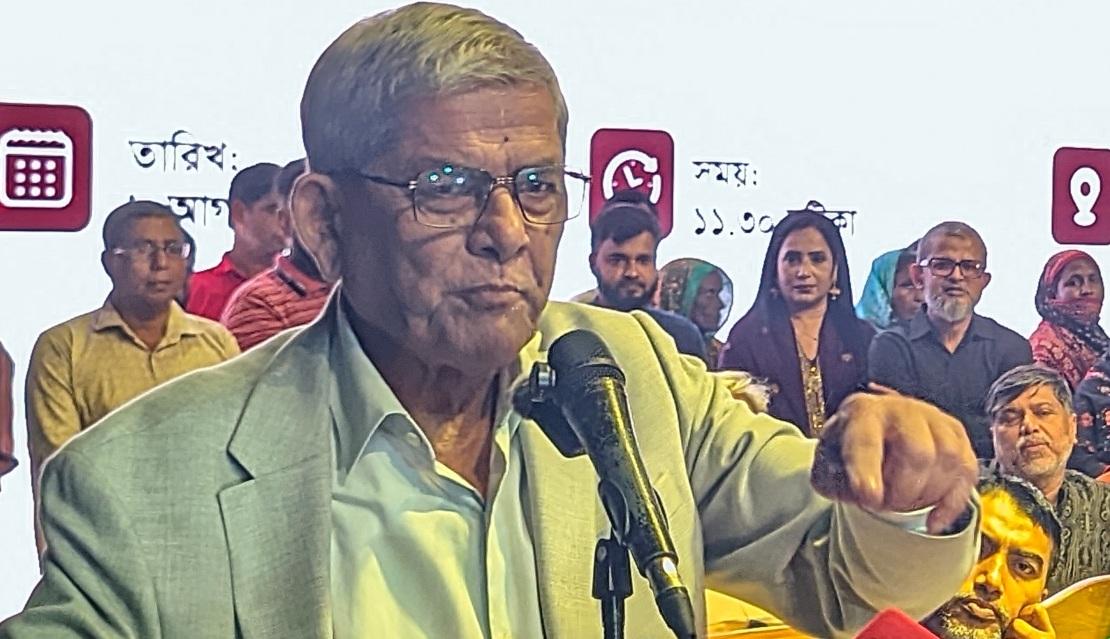 রাজনৈতিক বাস্তবতা না বুঝায় রংপুর অঞ্চলের মানুষ কাঙ্খিত উন্নয়ন থেকে বঞ্চিত : মির্জা ফখরুল
