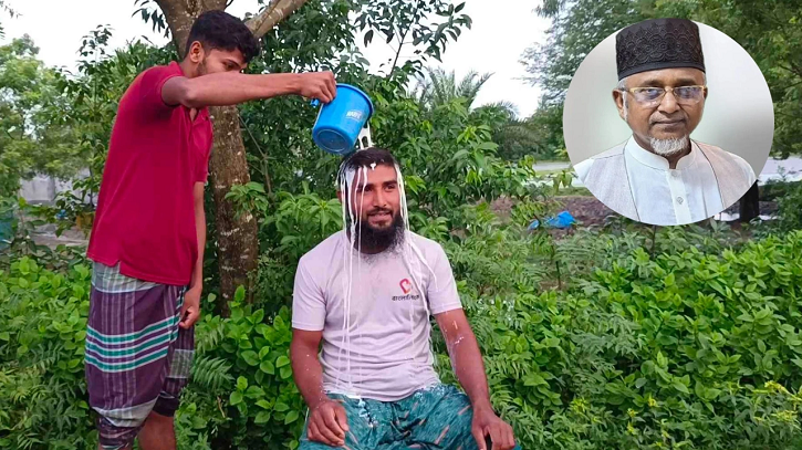এমপির ভিডিও বিতর্ক, দুধ দিয়ে গোসল করে দল ছাড়লেন জামায়াত নেতা