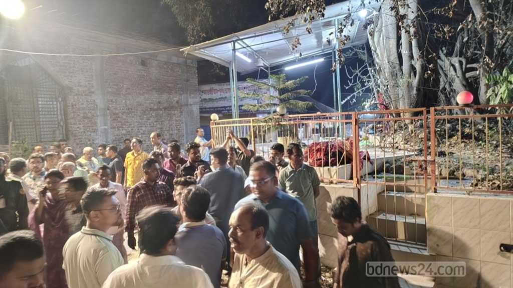 কুমিল্লায় মন্দিরে হাতবোমা বিস্ফোরণ, পুরোহিতসহ আহত ৩