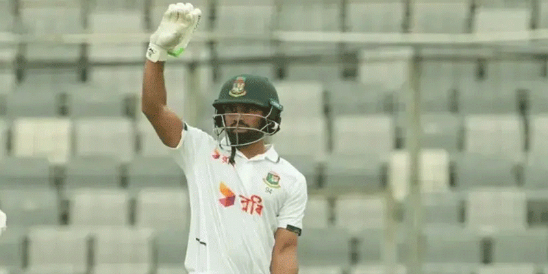 প্রথম দিনেই দাপট বাংলাদেশের, ৯৯ রানে অপরাজিত সাদমান