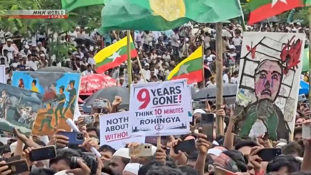 নিজেরাই আরাকানে ফেরার ঘোষণা রোহিঙ্গাদের